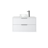 ALISON Wall Hung Vanity Matte White (All Sizes)