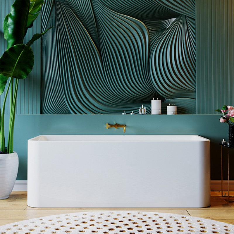 ALTO Back to Wall Bathtub Overflow 1700mm/1500mm