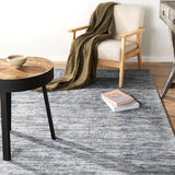 Allure Indigo Cotton Rayon Rug