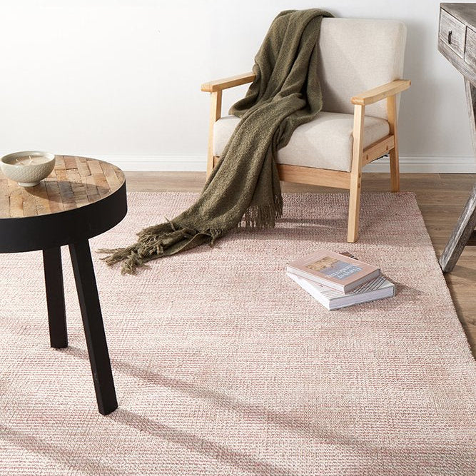 Allure Rose Cotton Rayon Rug