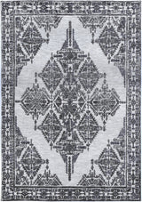 Amritsar Beas Grey Cotton Blend Rug