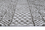 Amritsar Ramdass Grey Cotton Blend Rug