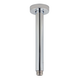 AQU 200mm Ceiling Shower Arm - Brushed Nickel