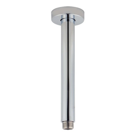 AQU 200mm Ceiling Shower Arm - Brushed Nickel