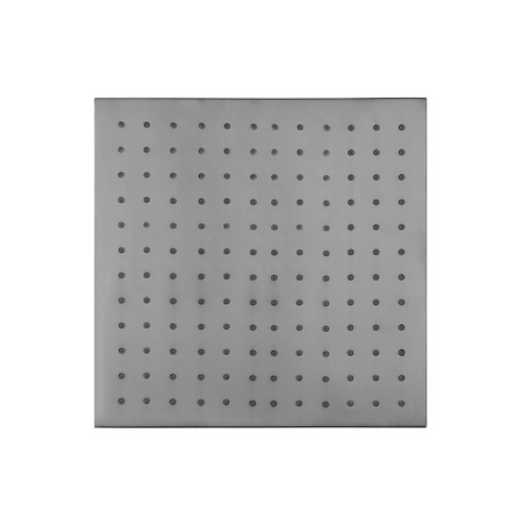 AQU 250mm Shower Head - Brushed Nickel