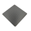 AQU Super Slim Square Rainfall Shower Head 300mm - Brushed Gun Metal