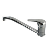AQU Chrome Kitchen Sink Mixer Swivel Spout Brass