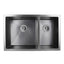 AQU Dark Grey Kitchen Sink (710x450x205)
