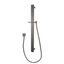 AQU Shower Rail Without Handheld Shower - Brushed Gun Metal