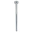 AQU Round Ceiling Shower Arm 400mm - Chrome