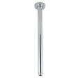 AQU Round Ceiling Shower Arm 400mm - Chrome