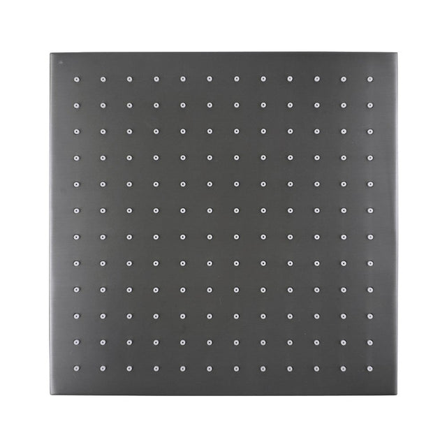 AQU 250mm Shower Head - Brushed Gun Metal