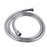 AQU Stainless Steel Flexible Shower Hose Chrome 1200mm