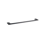 AQU VOG Single Towel Rail 600mm - Brushed Gunmetal
