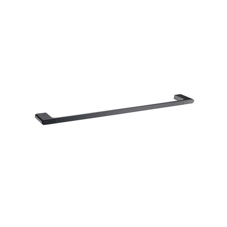 AQU VOG Single Towel Rail 600mm - Brushed Gunmetal