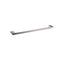 AQU VOG Single Towel Rail 600mm - Brushed Nickel