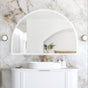 ARCHIE LED Half Moon Frameless Mirror 1000x1500mm