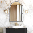 ARCHIE LED Metal Frame Mirror 1200x800mm Matte Black