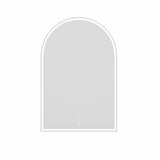 ARCHIE LED Metal Frame Mirror 1200x800mm Matte White