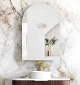 ARCHIE Sable Walnut Shaving Cabinet W600xH900mm