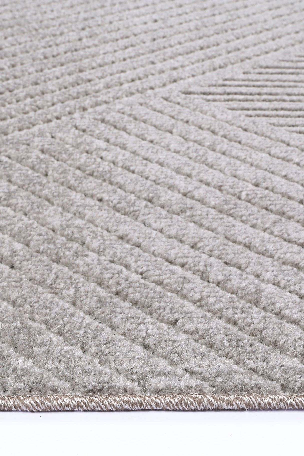 Ares Delia Overlay Ash Rug