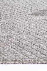 Ares Delia Overlay Ash Rug