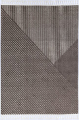 Ares Thasos Overlay Taupe Rug