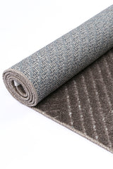 Ares Thasos Overlay Taupe Rug