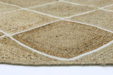 Artisan Natural Diamond Rug