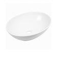 ARTIS Above Counter Basin White (Oval: 400x345x145)
