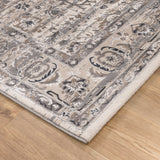 Atina Distressed Transitional Beige Grey Rug - AT05