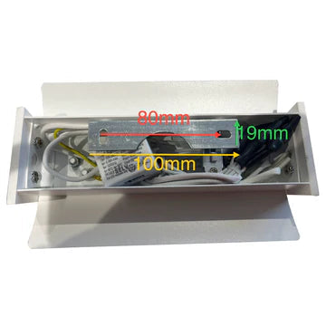 ATLANTA: City Series LED Interior Tri-CCT Up/Down Rectangular Dimmable Wall Light