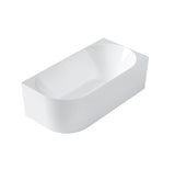 ATTICA Celine Right Corner With Overflow 1500mm (Matte White/ Gloss White)