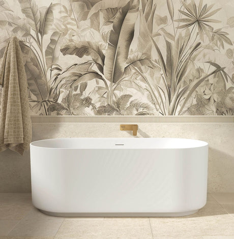 ATTICA Celine With Overflow 1500mm (Matte White)