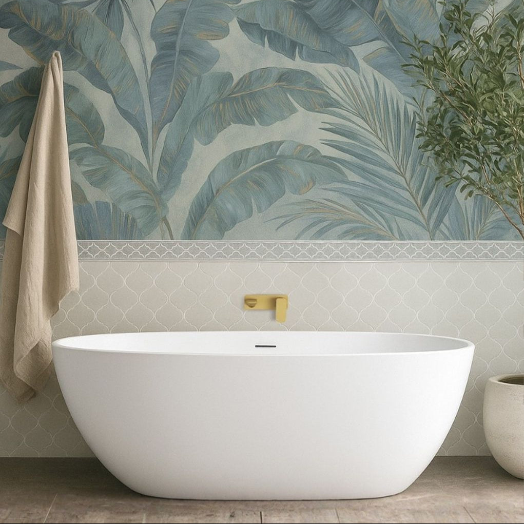 ATTICA Manolo Freestanding Overflow Bathtub (1530/1700mm)