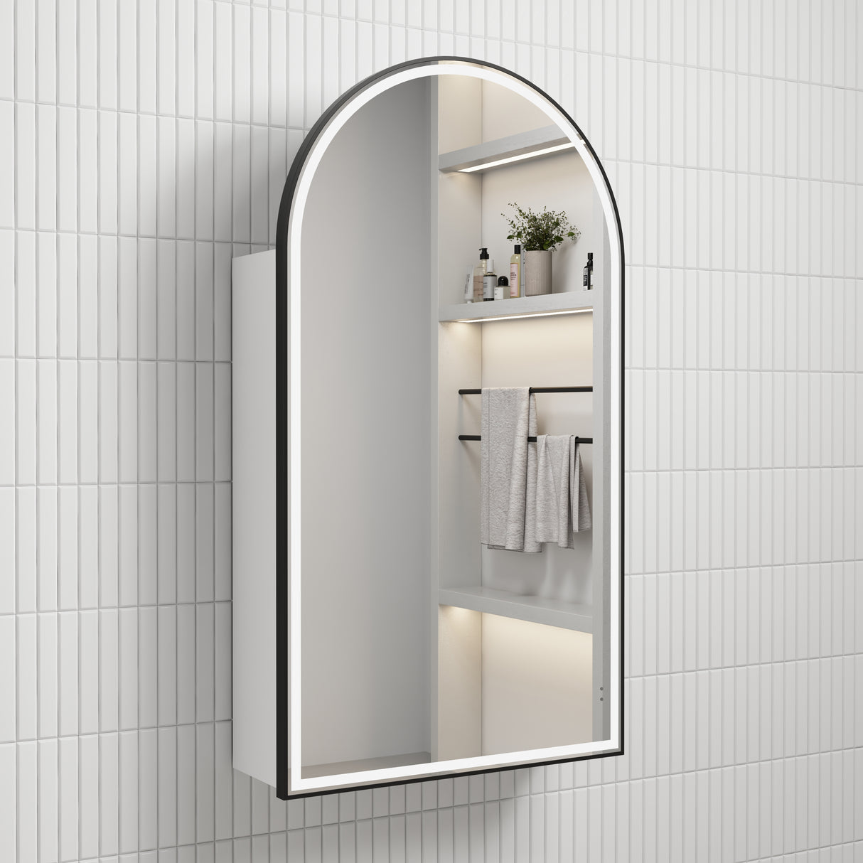 AULIC Canterbury Shaving Cabinet (with LED)
