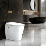 AUTOLUX Rimless Wall Faced Floor Smart Toilet
