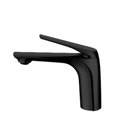 Au Brass Basin Mixer - Black