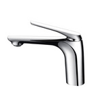 Au Brass Basin Mixer - Chrome
