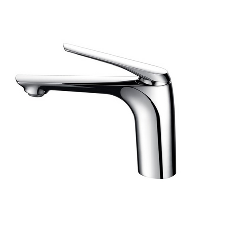 Au Brass Basin Mixer - Chrome