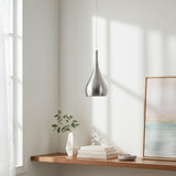 Aero 1lt Pendant Satin Chrome
