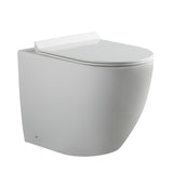 Alexander-R Rimless Nano Glaze Wall Faced Toilet (Gloss White)