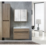 ALEX Tall Boy White Oak - Clearance