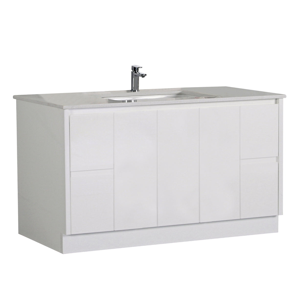 ALICE Freestanding Vanity Gloss White (All Sizes)
