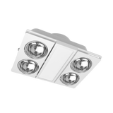 MODURA AllLux4 White Exhaust Fan With Tricolour Panel Light 16w