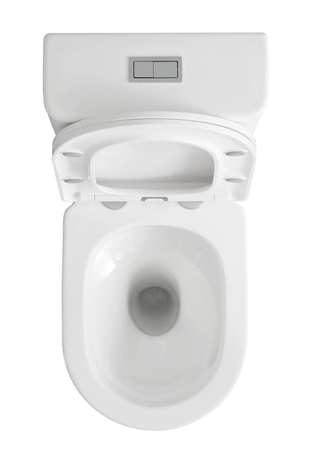 Alora Tornado Rimless White Toilet Suite