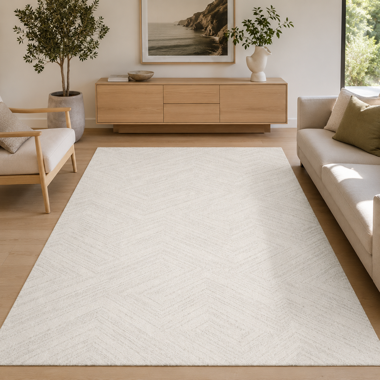 Alpine 844 Silver Rug