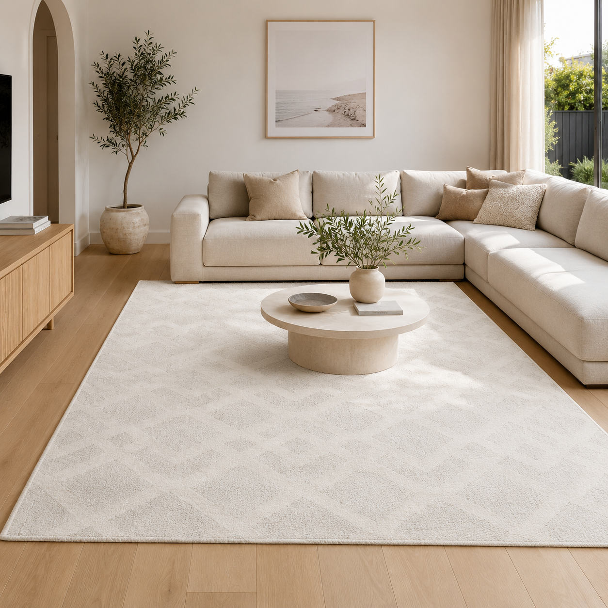 Alpine 855 Pebble Rug