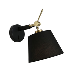 Alsta Small Adjustable Wall Light Black