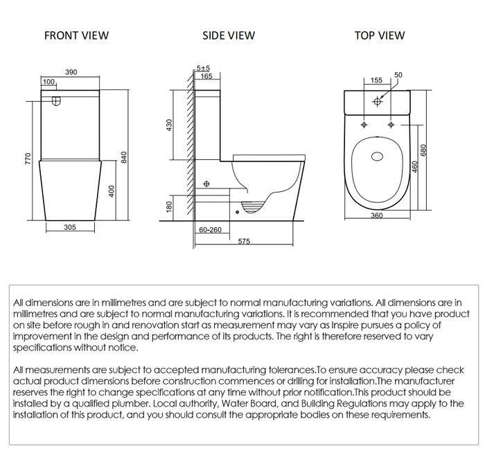 Alzano Bidet Spa Toilet Set